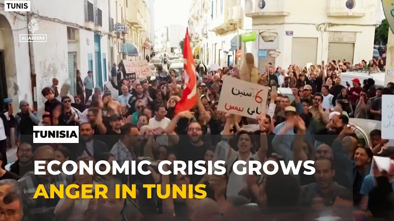 Tunisians protest against President Kais Saied amid economic crisis