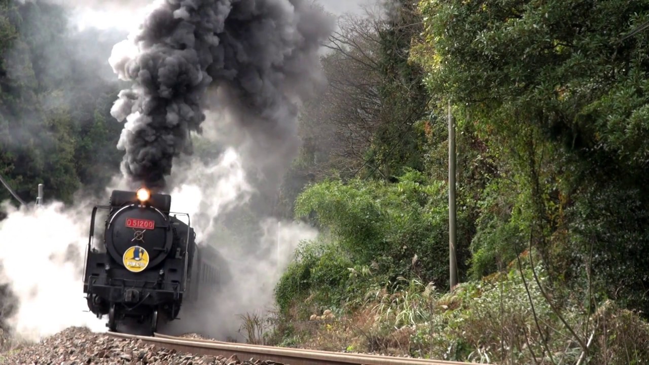 [8521レ]D51 200山口線初運用 仁保～篠目