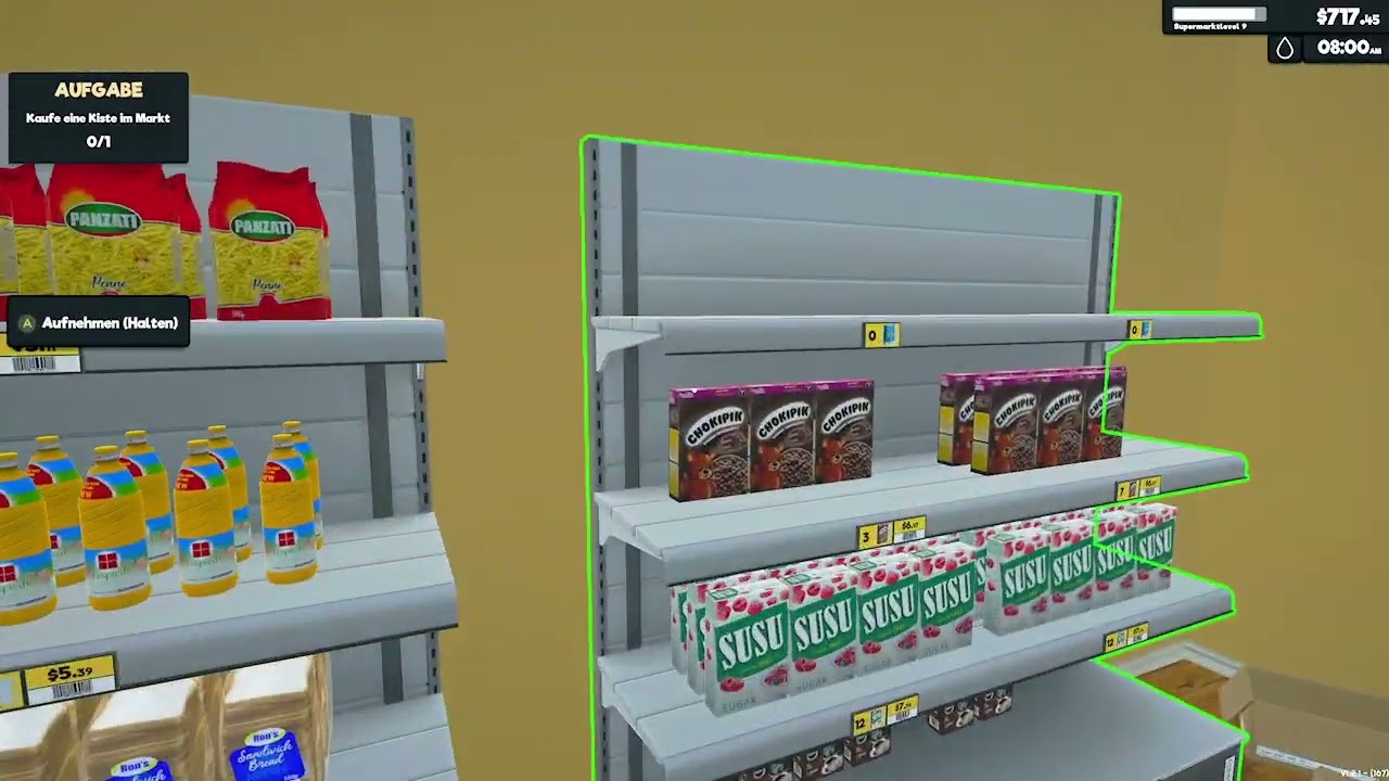 Supermarket Simulator : Der Laden in der Aue , Die Leute kommen von der Straße (Folge 4)