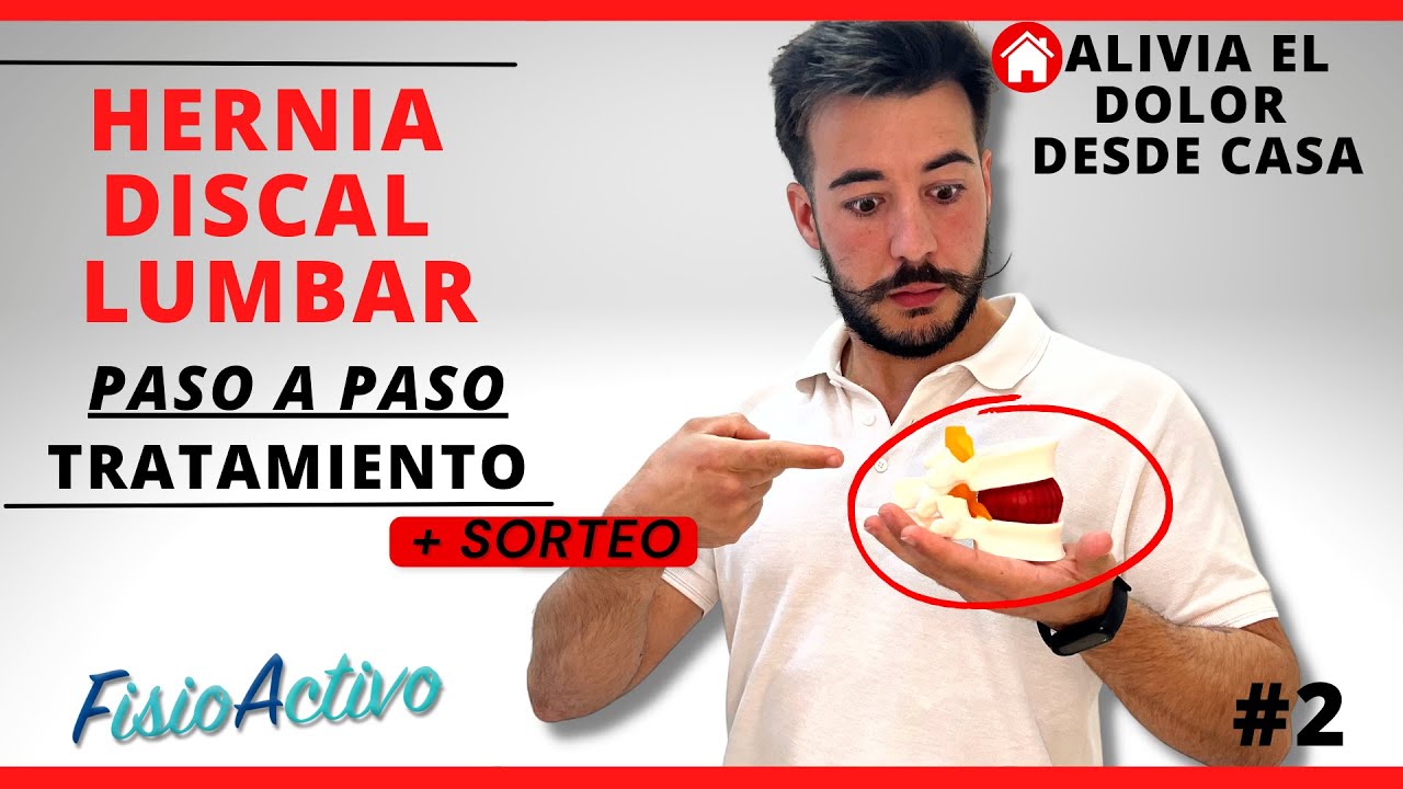5 Ejercicios Efectivos para Aliviar HERNIA DISCAL LUMBAR ✅ ¡Paso a Paso! #2