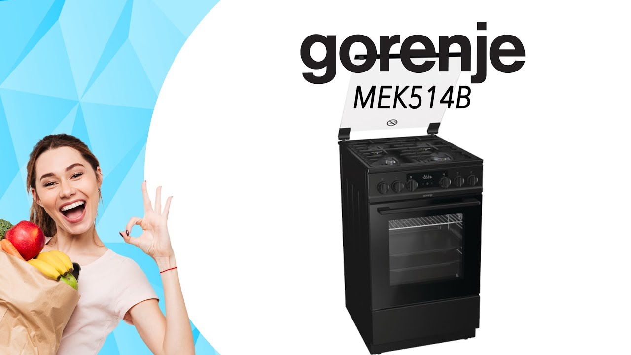 Kuchnia GORENJE MEK514B | Wideoprezentacja