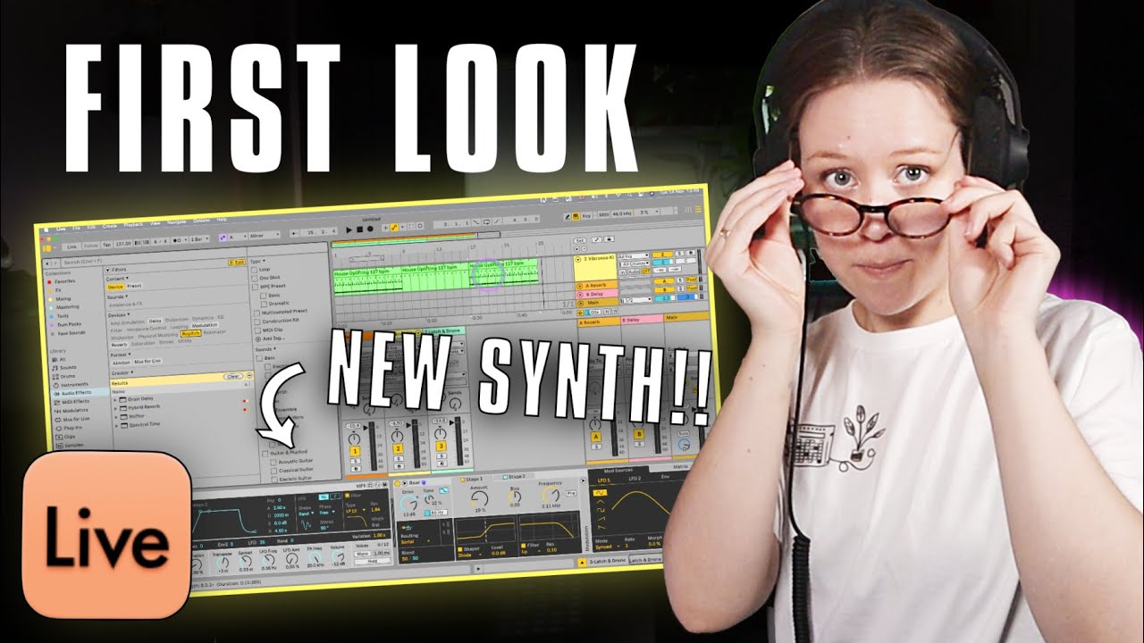 Ableton Live 12: Track Using Only The New Features
