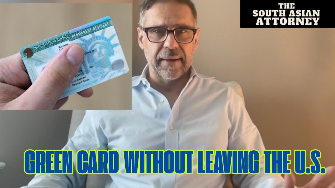 How to Get a Green Card Without Leaving the U.S. (Adjustment of Status Explained)