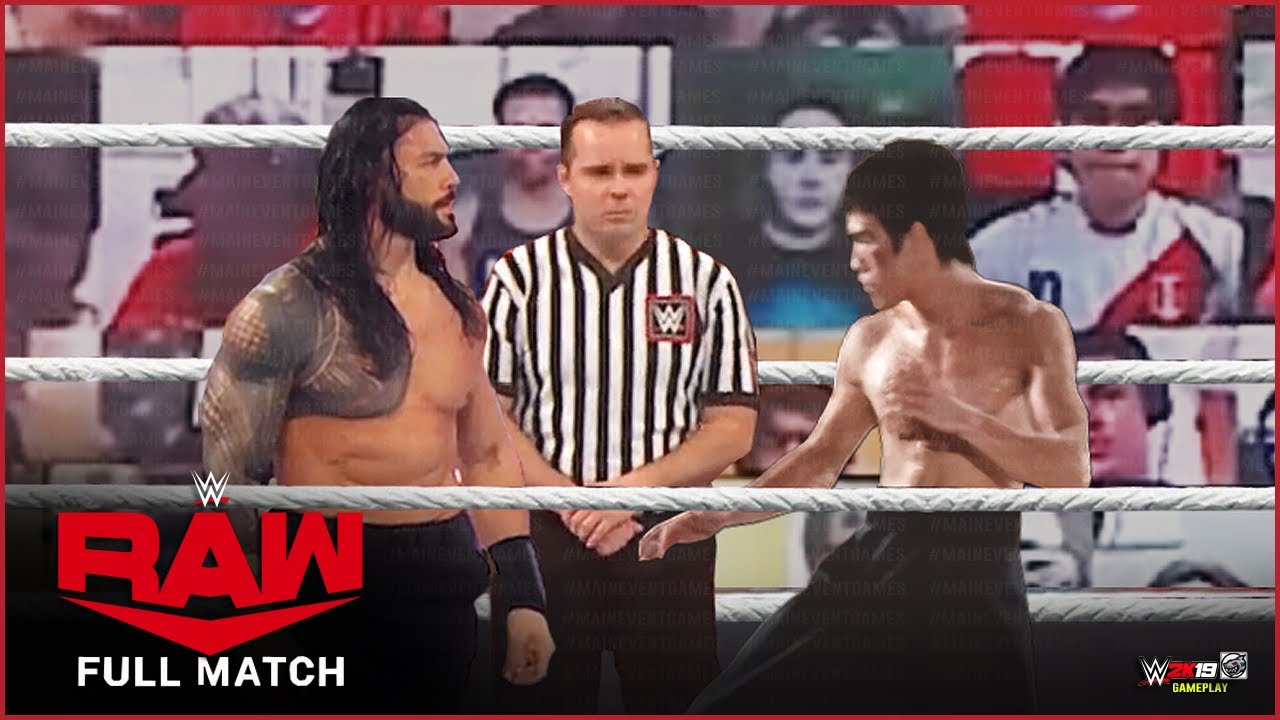 Roman Reigns vs. Bruce Lee, March 23, 2021