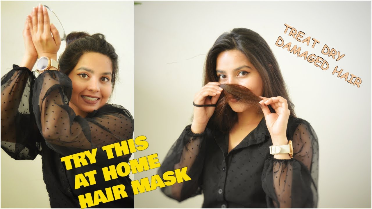 Homemade Protein Hair Mask | Hair Mask for Dry, Damaged Hair