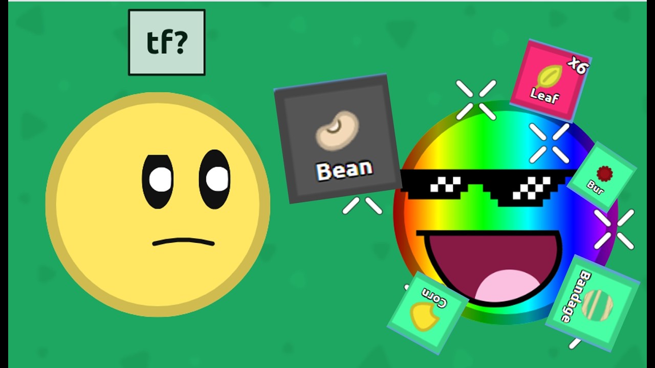 One of the greeder in Florr.io
