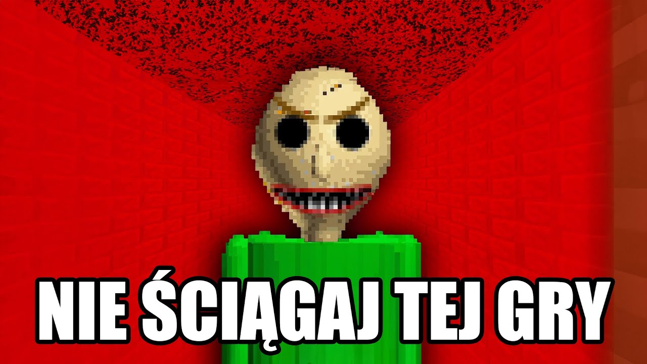 NIGDY NIE DENERWUJ BALDI'EGO... *posmyrał mnie po lewym pośladku* 🧑‍🏫 Baldi Na Modach