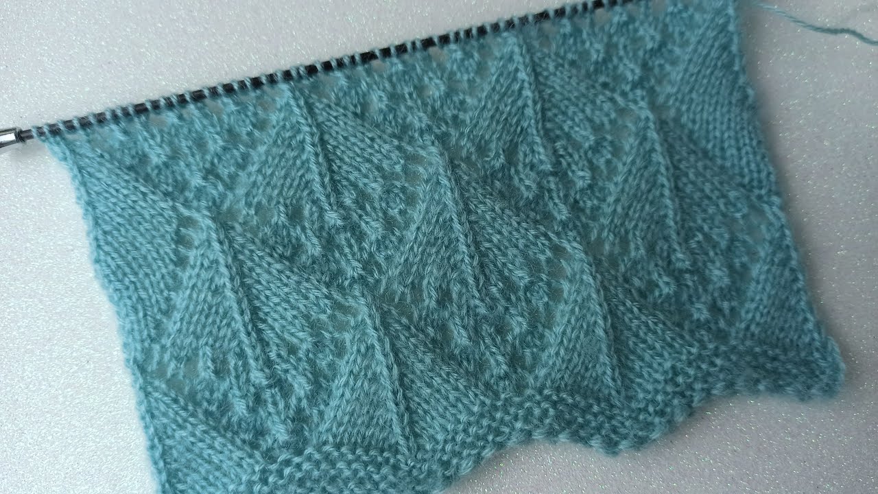 ŞAHANE BİR YELEK MOLELİ /ajurlu örgü modeli/ how to knit knitting / Strickmuster