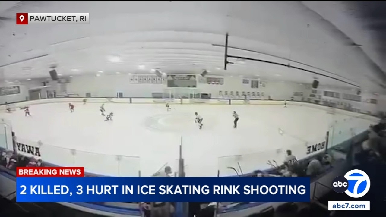 3 dead, including suspect, and 3 injured in shooting at Rhode Island ice rink