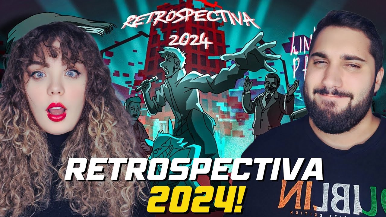 RETROSPECTIVA ANIMADA 2024 ♫ - Canal Nostalgia [ Bia e Leo ]
