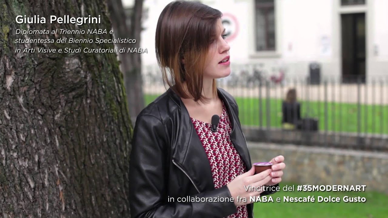 Giulia Pellegrini studentessa NABA vincitrice del contest #35modernart