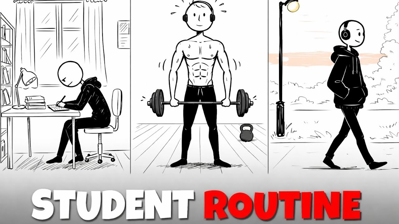 The PERFECT Daily Routine for Students 📚 (You're Doing It Wrong!❌