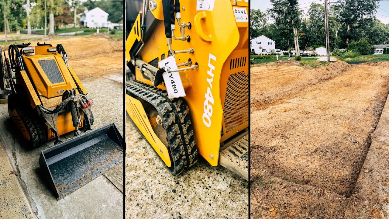 Can a Chinese Mini Skid Steer Build a Gravel Driveway?