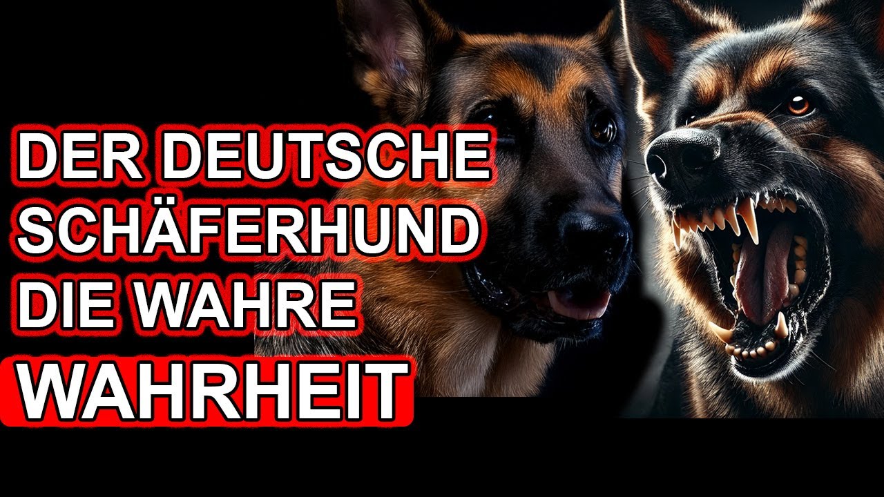 DER DEUTSCHE SCHÄFERHUND – ALLES, WAS DU WISSEN MUSST! 🔥