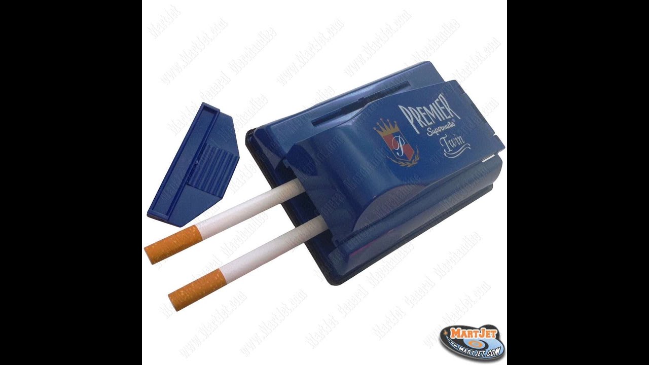 Premier Supermatic Twin Cigarette Making/Roller/Injector Machine Review/Demonstration