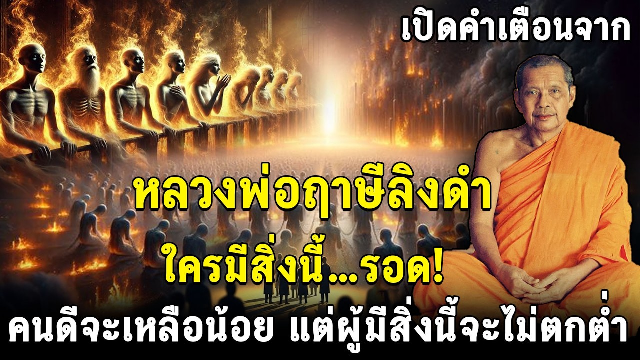 ฟังให้จบ! คำสอนจากหลวงพ่อฤาษีลิงดำ คนดีจะเหลือน้อย แต่ผู้มีสิ่งนี้จะไม่ตกต่ำ