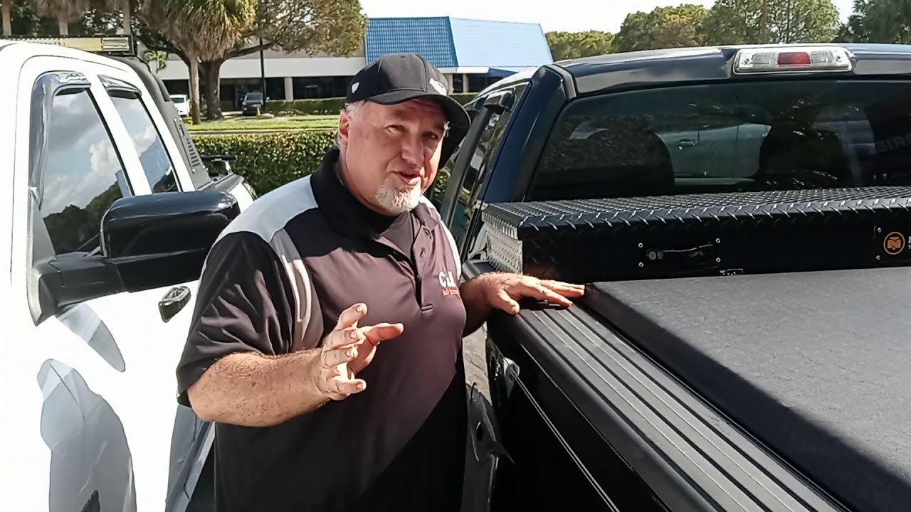 Обзор чехла Access Rolling Cover, который подходит к ящику для инструментов Ford F-150 от C&H Aut...