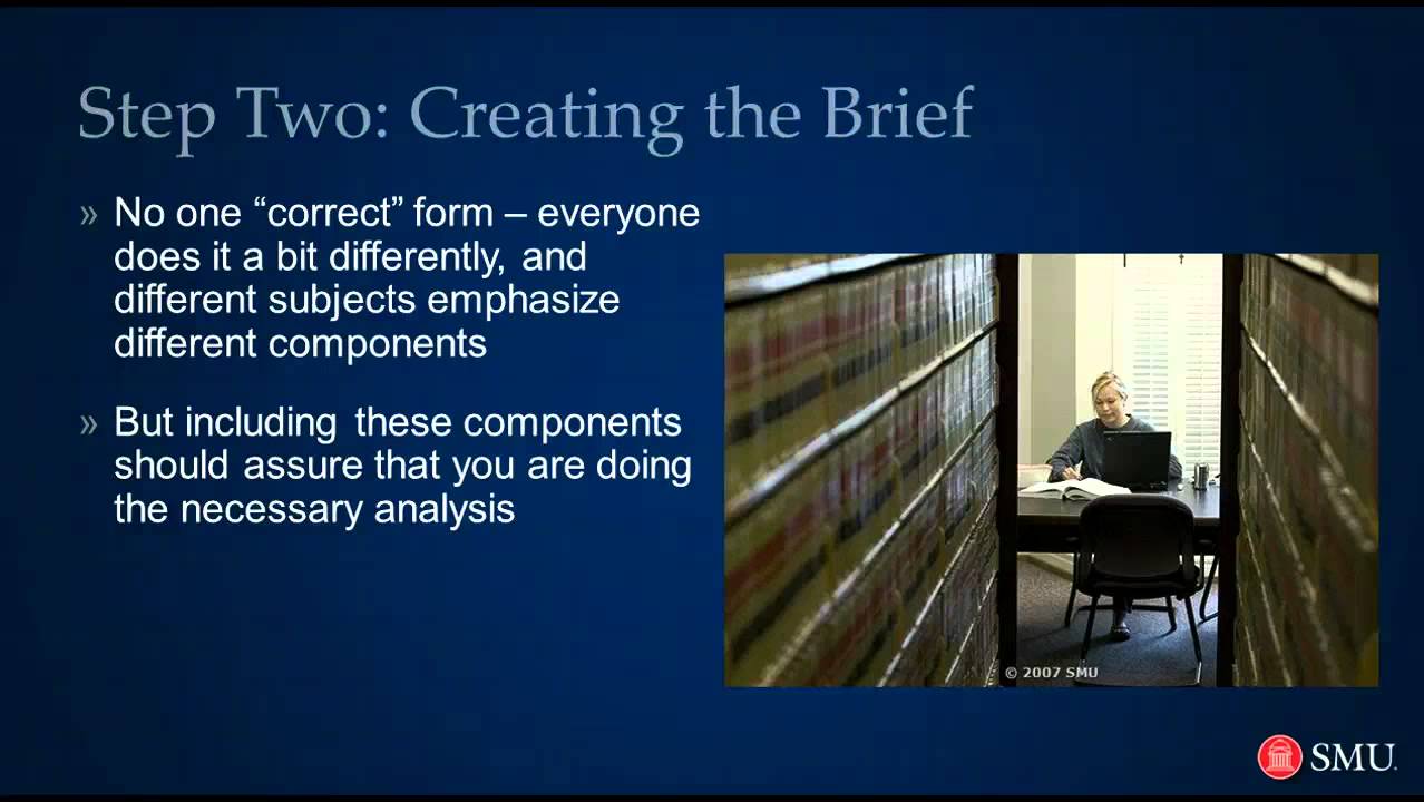 Law School: How to Brief a Case