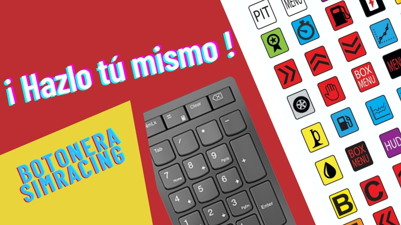 ¡Hazlo tú mismo! Tu botonera casera Simracing, económica: Xbox, PS4, y PC. Tutorial con Pepe Herrero