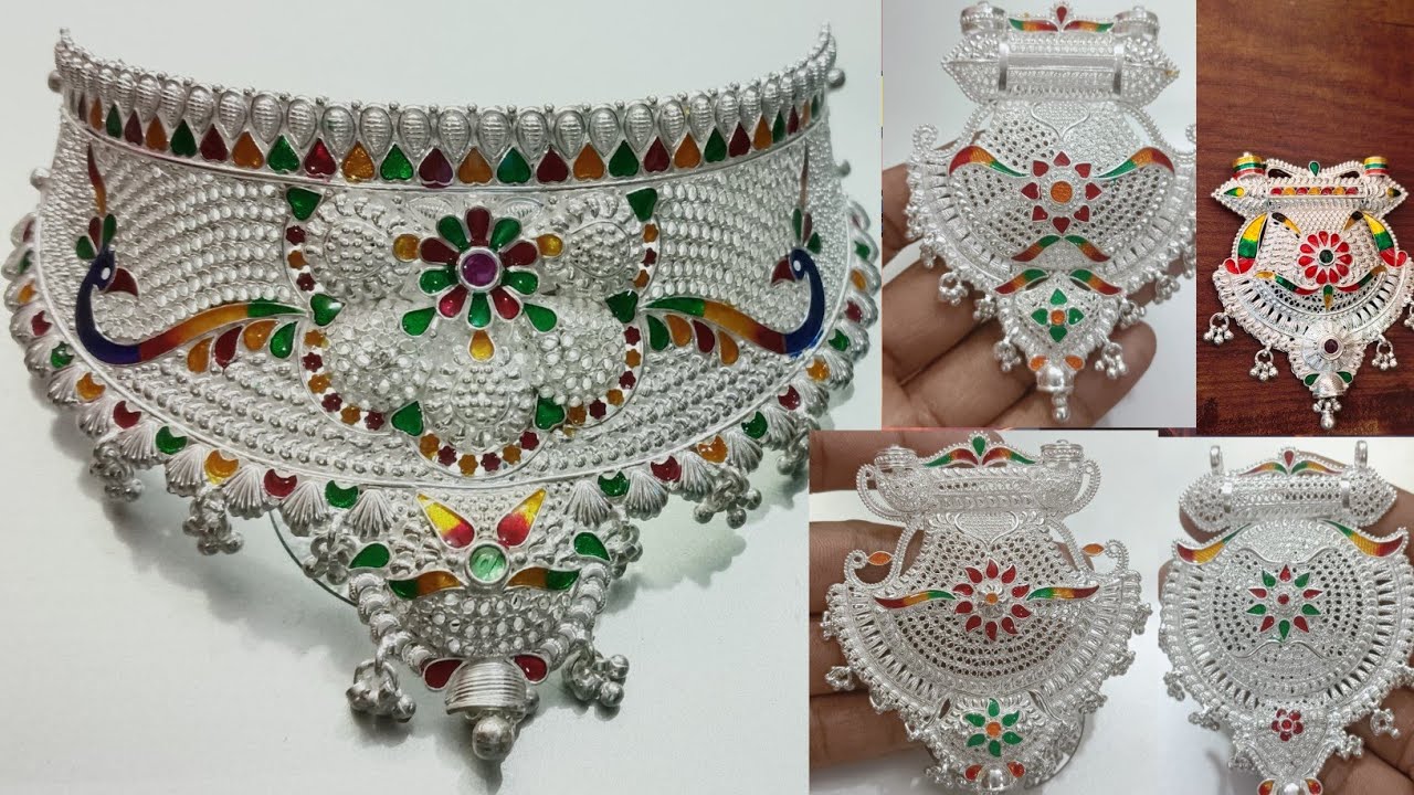 Latest Silver Jewellery Design 2025 | Bridal Collection #goldjewellery #gold #chandi #jewellery
