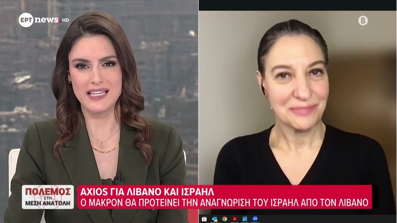 Ο Μακρόν θα προτείνει την αναγνώριση του Ισραήλ από το Λίβανο σύμφωνα με το Axios