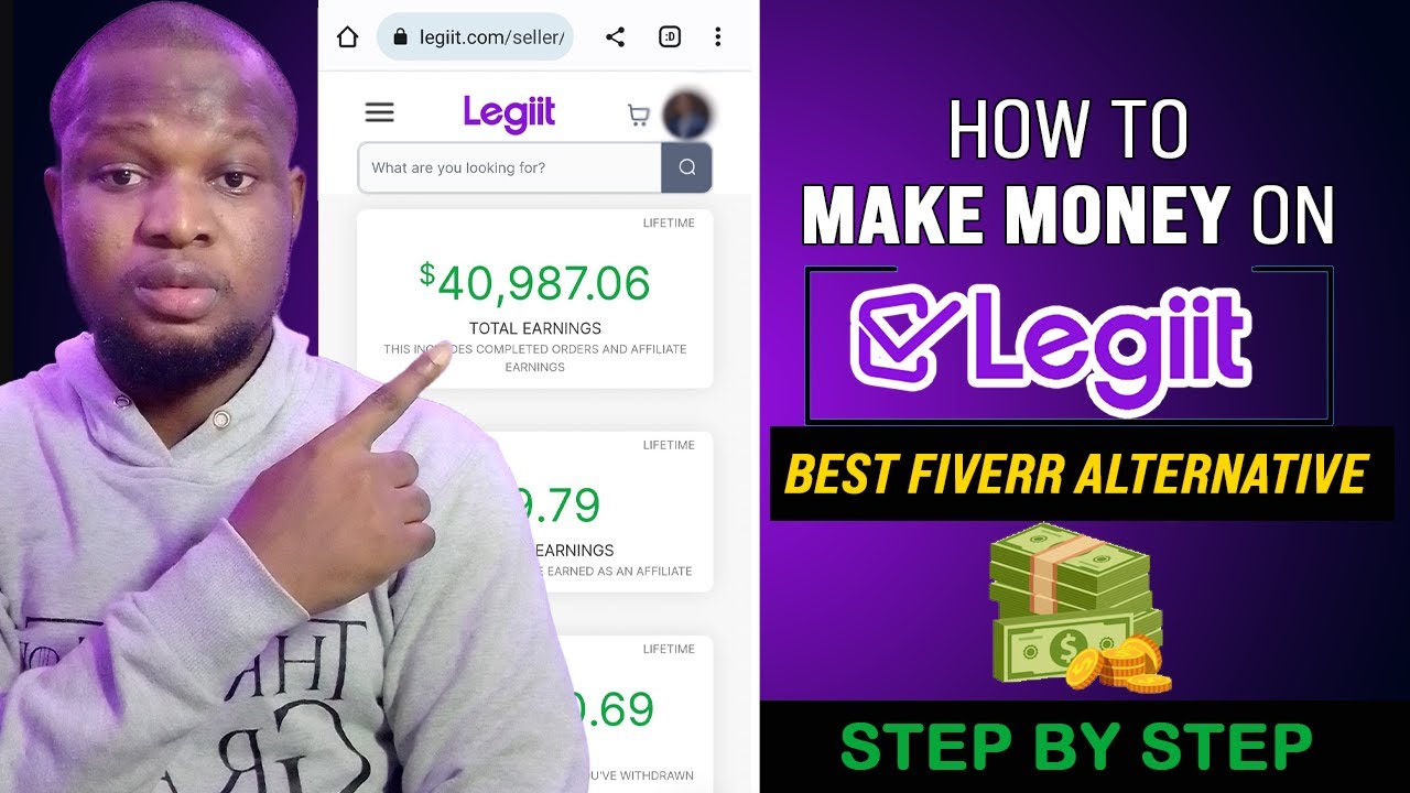 How to Make Money from Legiit (Best Fiverr Alternative - Legiit is very Similar to Fiverr)