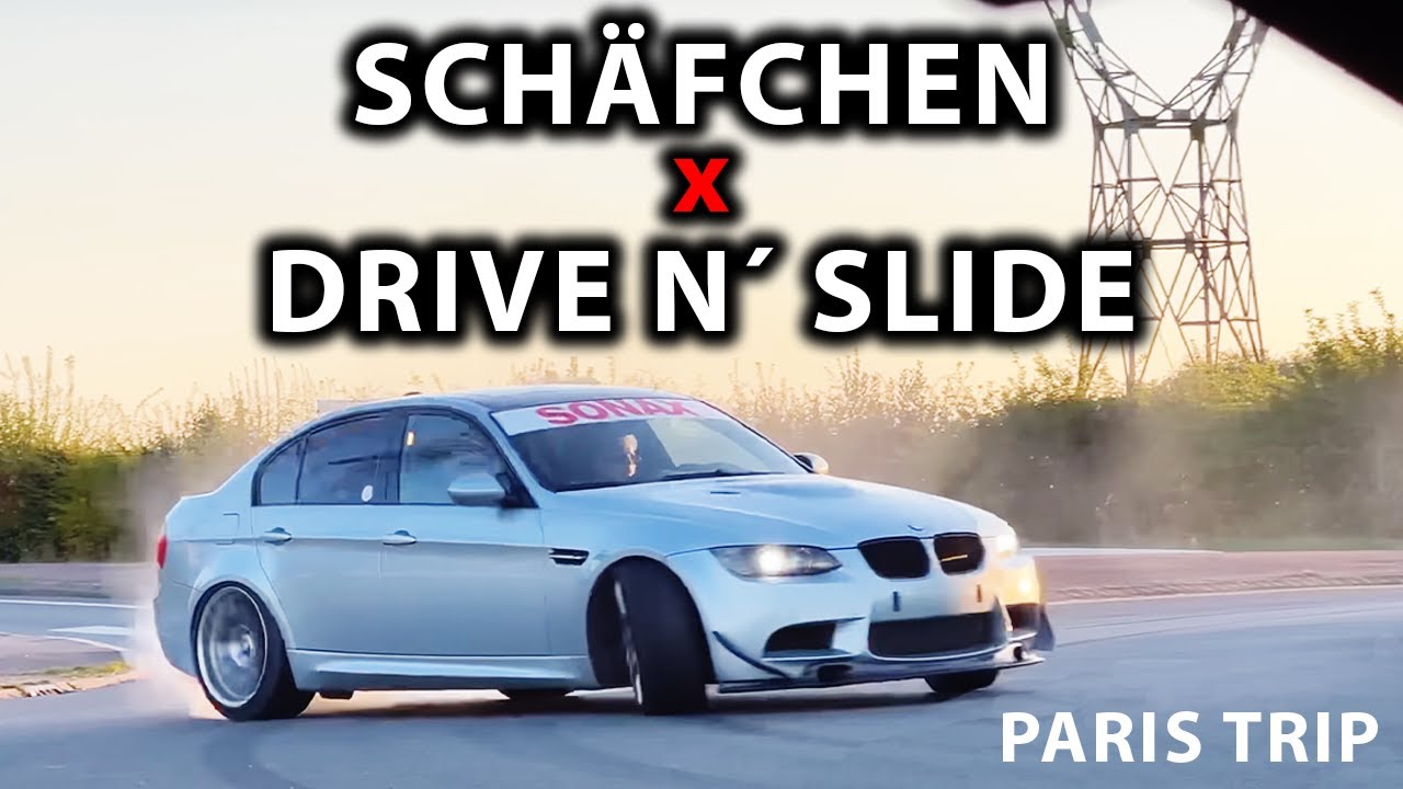 DRIVE &rsquo;n SLIDE meets SCHAEFCHEN in Paris | M3, M5, M3 CSL, 488 Pista going sideways in the city
