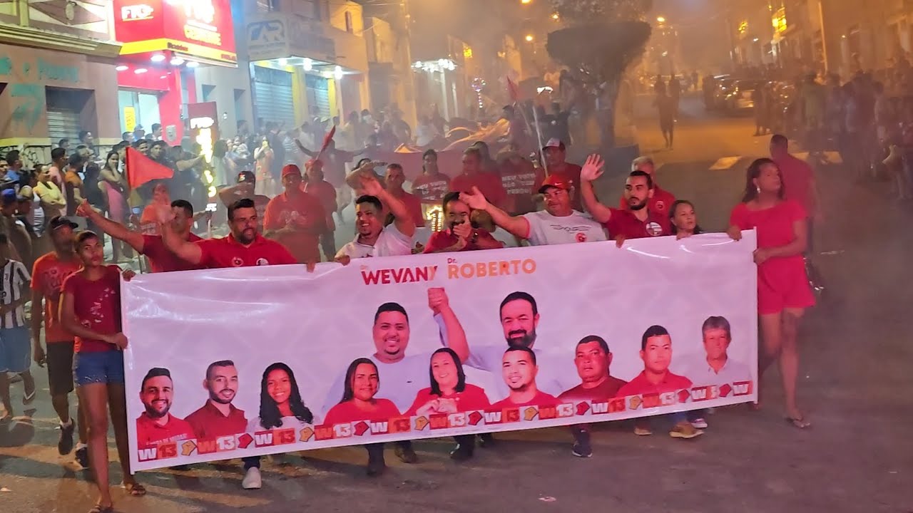 Passeata de Wevany e Dr. Roberto, PT 13, em Cedro de São João/SE