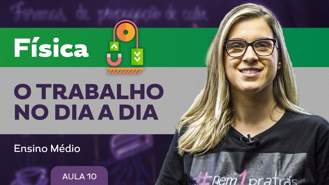 O trabalho no dia a dia - Física - Ensino Médio