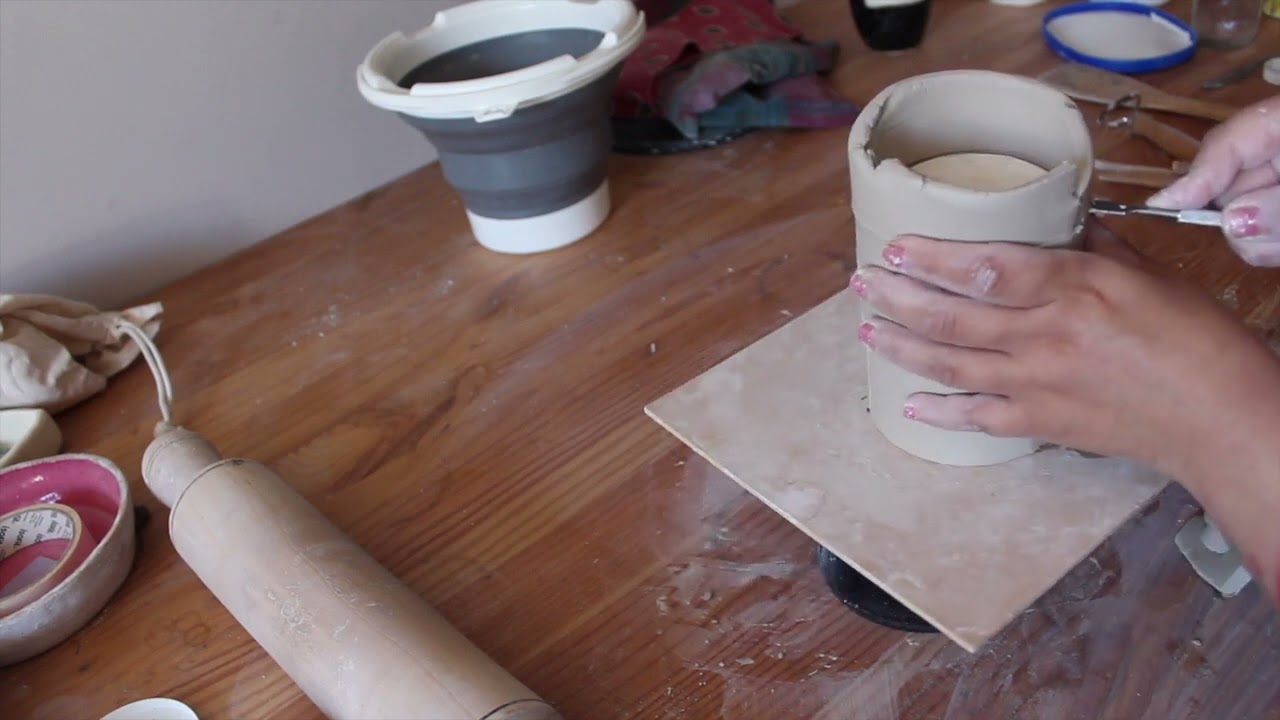 Cerámica sin torno | Proceso completo de tazas
