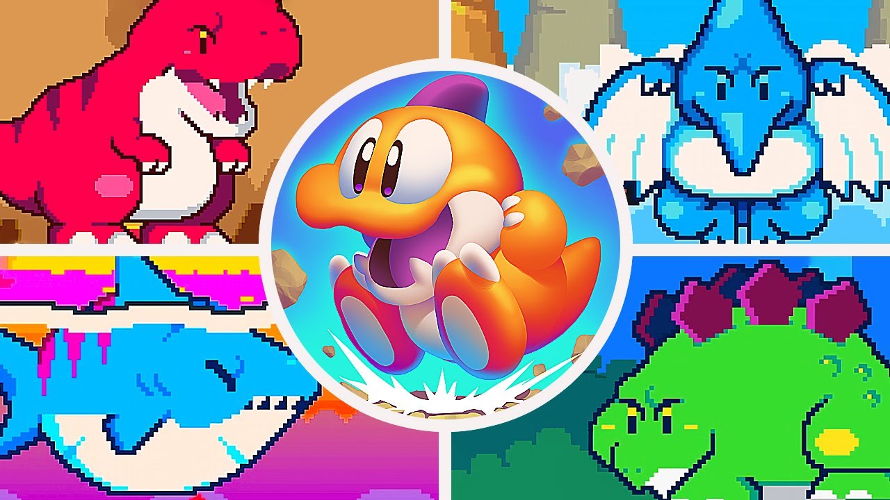 Dino Quake - All Bosses & Endings