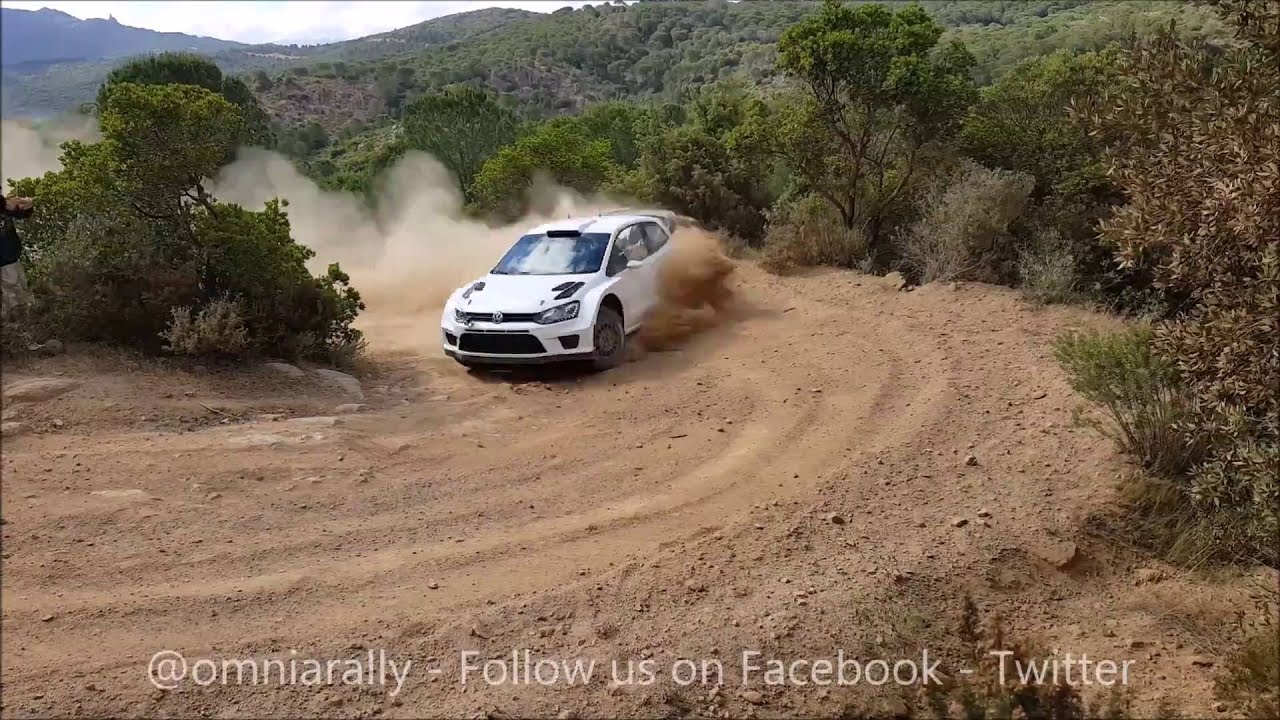 Test Volkswagen Motorsport - Polo WRC 2017 | Rally Italia Sardegna 2016 | Sébastien Ogier