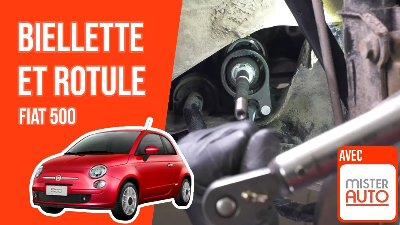 Changer la Biellette et la Rotule de Direction Fiat 500 🚗