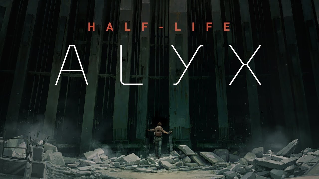 HalfLife Alyx but it's my first time in VR