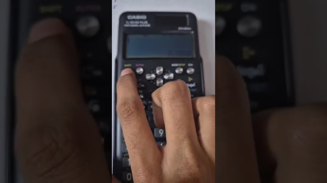 Series of Calculator - fx-991ES PlUS | Part 6 - Mean, Variance and Standard Deviation