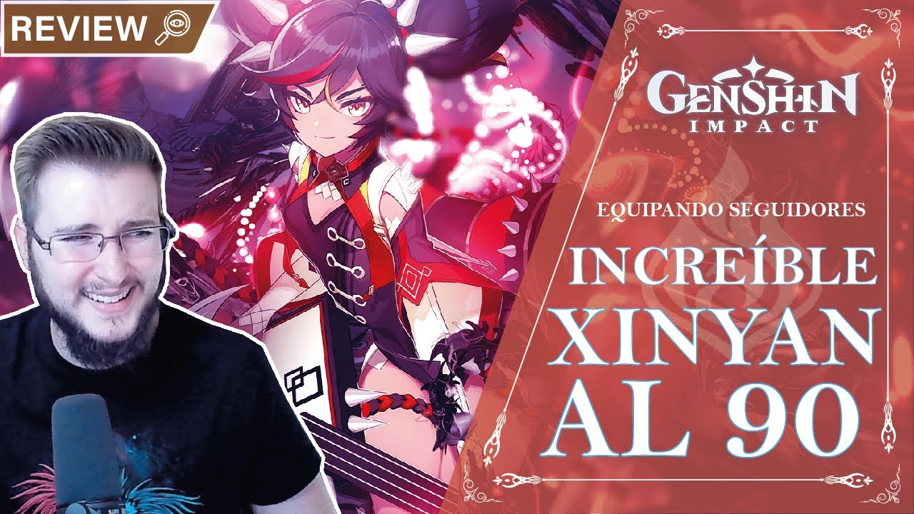 USA PERSONAJES NO META Y FUNCIONA!! INCREÍBLE XINYAN AL 90 | Genshin Impact