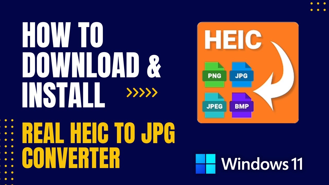 How to Download and Install Real HEIC to JPG Converter For Windows