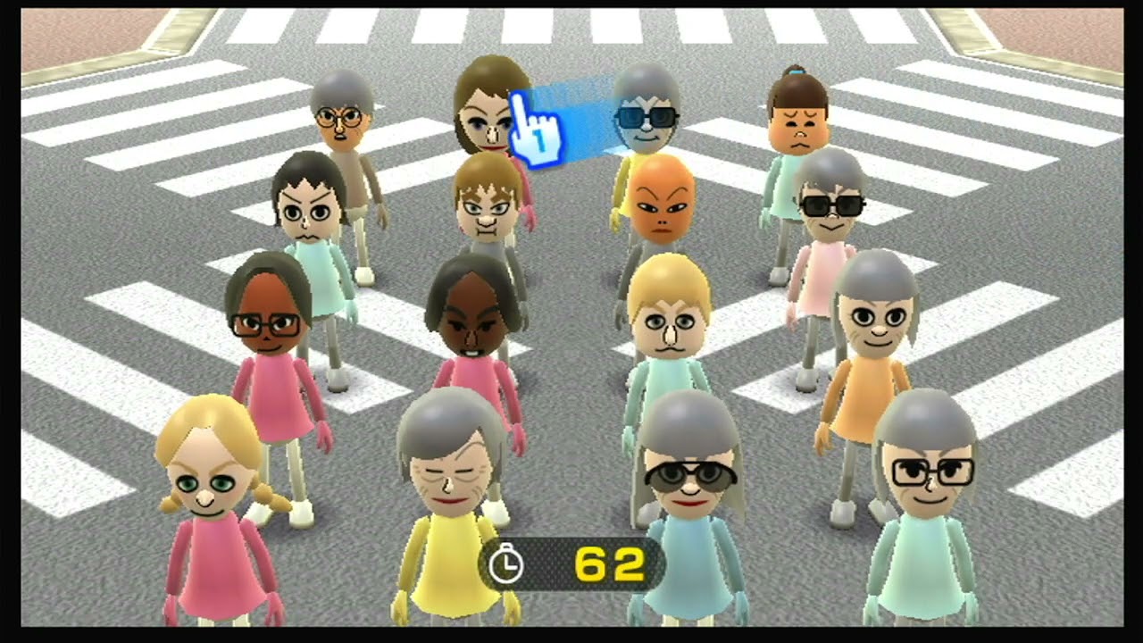 Wii Play: Find Mii (59 Stages)