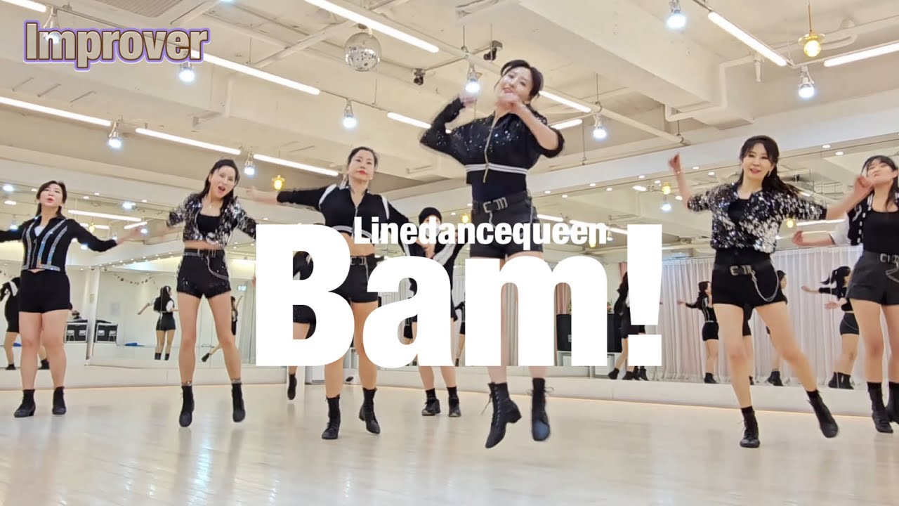 Bam! Line Dance l Improver l Snake Line Dance l Linedancequeen l Junghye Yoon l Yoon Jung-hye
