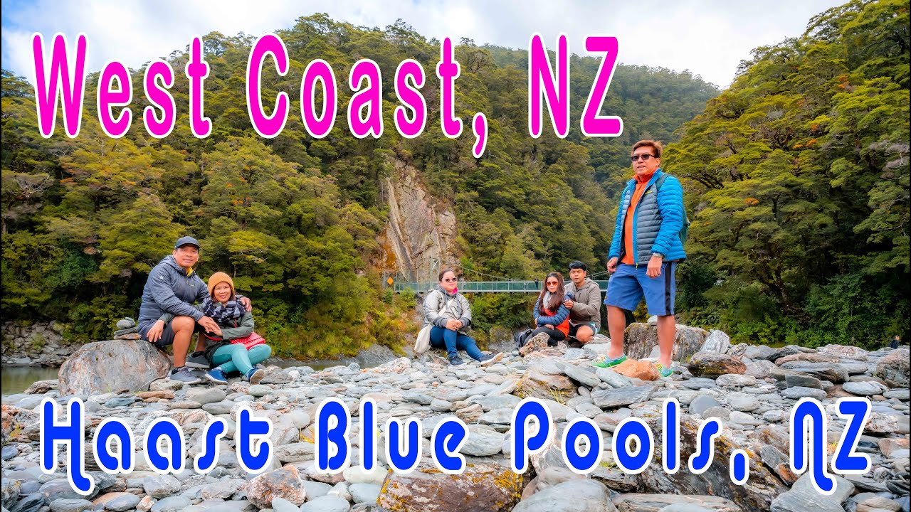 Haast Blue Pools Walk, Fantail and Thunder Creek Falls - Autumn 2021