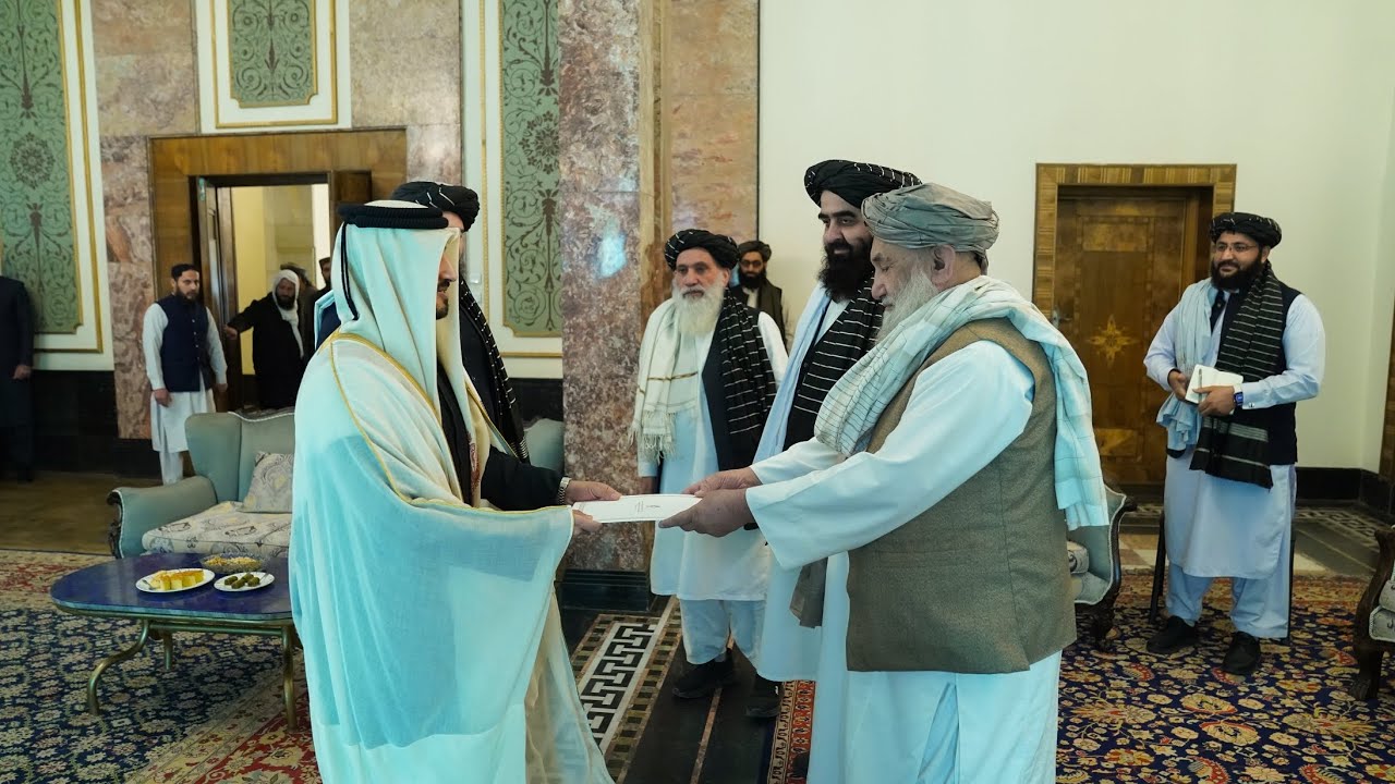 محترم رئیس الوزراء د قطر د نوي سفیر باورلیک ومانه