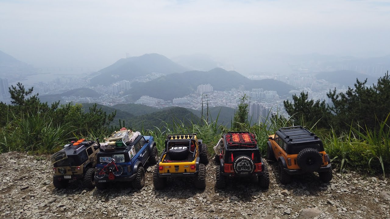 대8 트라이얼 산행 EMOx, YK4082,4083,ONE PIECE CUSTOM,KOMODO RUBICON CUSTOM