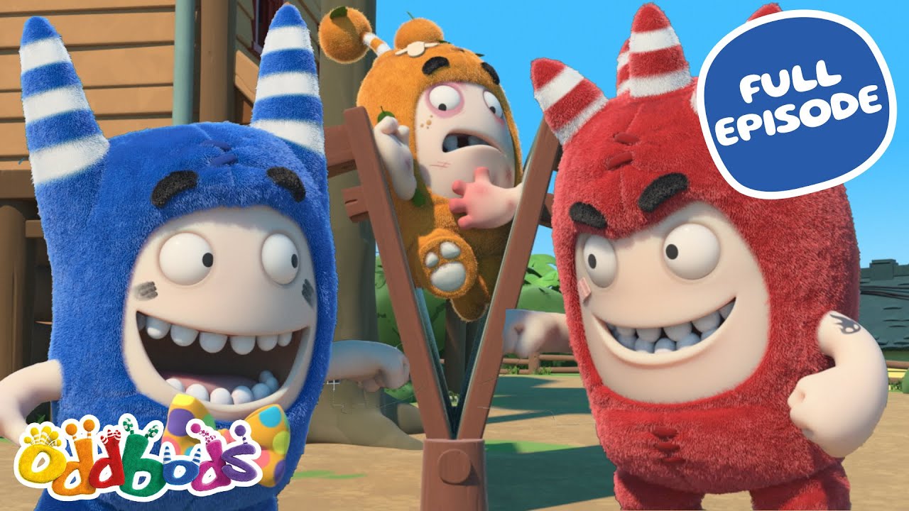Slick's Photo Day Struggle 📸| 3H OF ODDBODS | Best Cartoons For All The Family  🎉🥳