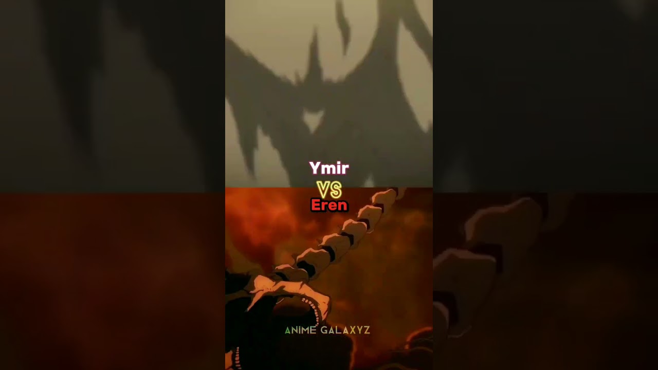 &lceil;Founding Titan Transformation&rfloor;🔥| Eren vs Ymir | Attack on titan Season 4 /#shorts #aot