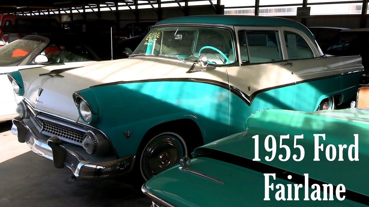 1955 Ford Fairlane 272 Y-block V8 at Country Classic Cars
