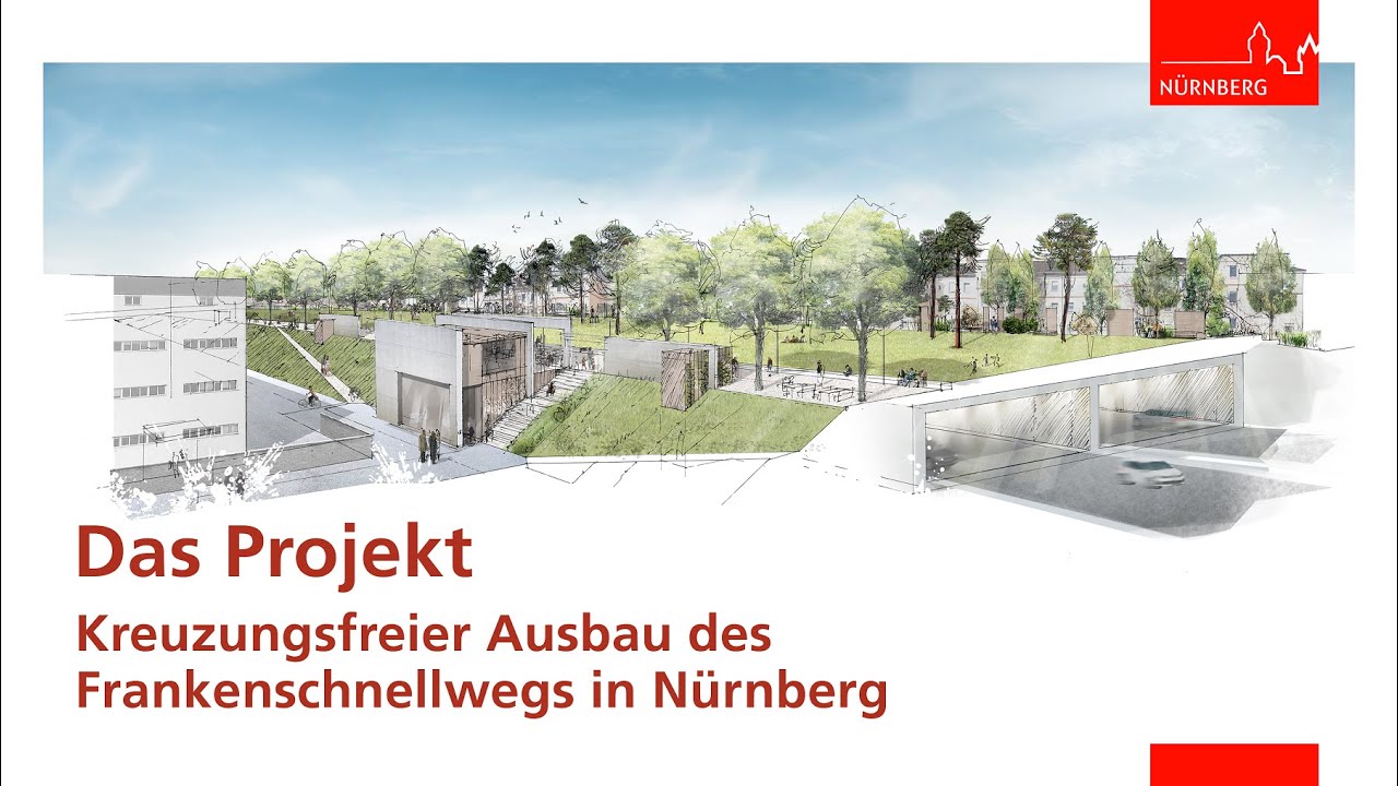 Das Projekt: Kreuzungsfreier Ausbau des Frankenschnellwegs