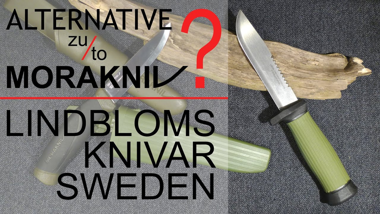 LINDBLOMS KNIVAR, Lindblom 4000, Alternative zu Mora?, Jagd- und Fischmesser, Messer, ENG SUB