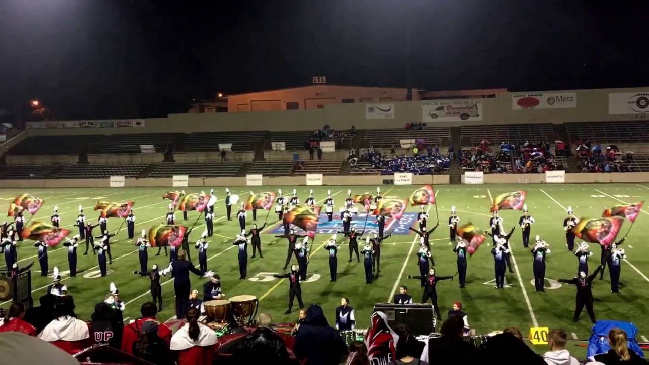 McDowell marching Band LMBA Championship Performance 10-29-16