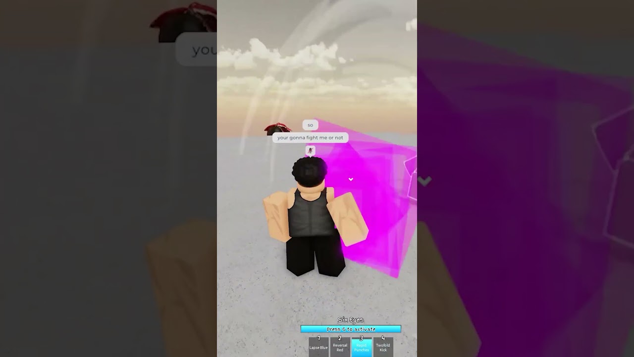 Humillando un t&oacute;xico teamer en Jujutsu Shenanigans 😤