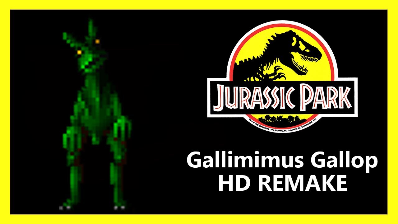 Jurasssic Park - Gallimimus Gallop [HD REMAKE]